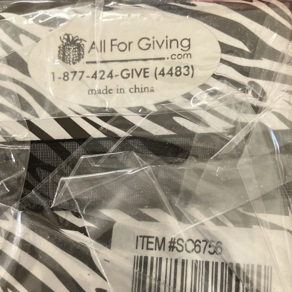 FINAL MARKDOWN Zebra wine stopper